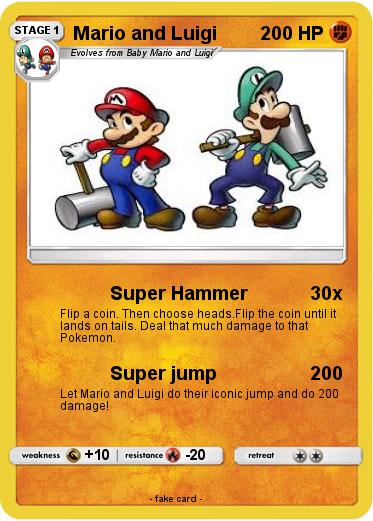 Pokemon Mario and Luigi