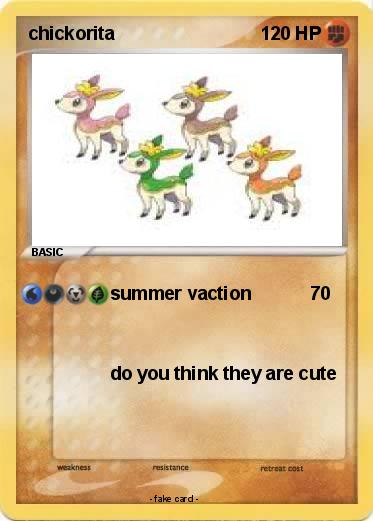 Pokemon chickorita
