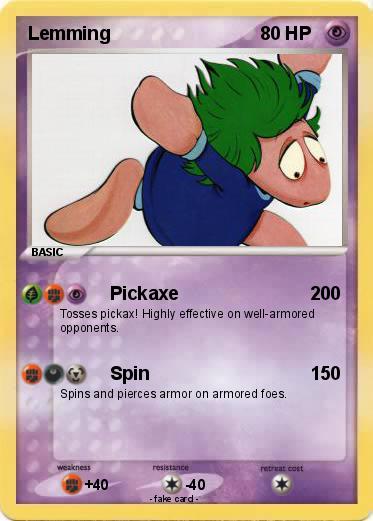 Pokemon Lemming