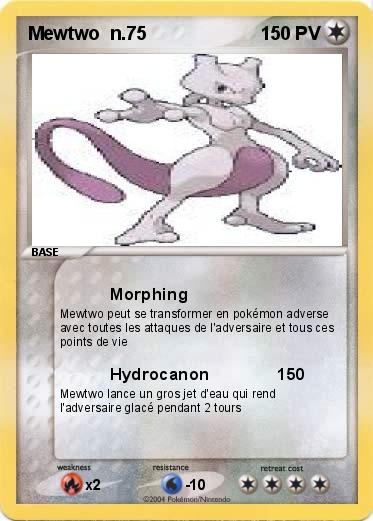 Pokemon Mewtwo  n.75