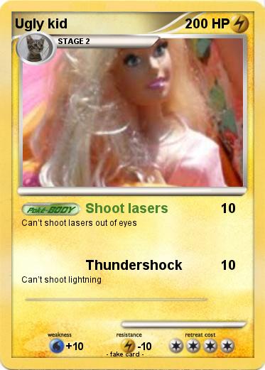 Pokemon Ugly kid