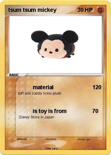 Pokemon tsum tsum mickey