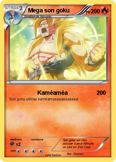 Pokemon Mega son goku