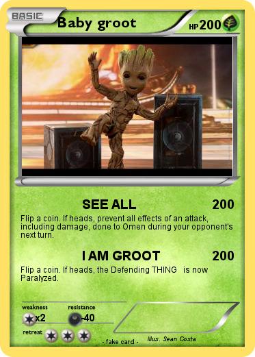 Pokemon Baby groot