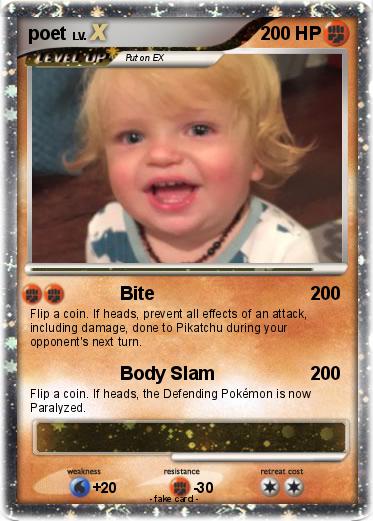 Pokemon poet