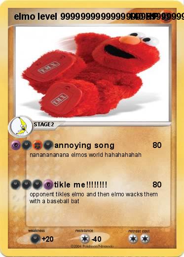 Pokemon elmo level 999999999999999999999999999