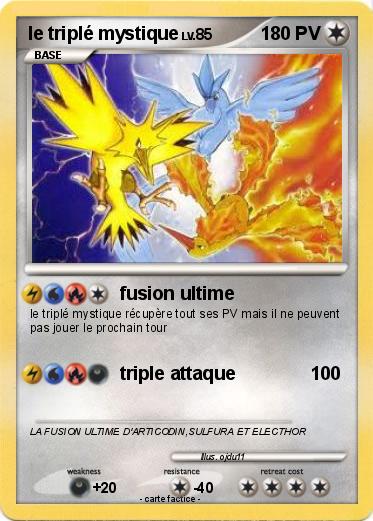 Pokemon le triplé mystique