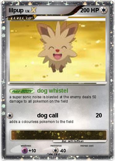 Pokemon lilpup