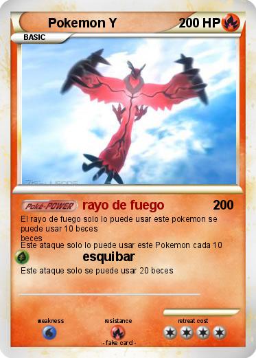 Pokemon Pokemon Y