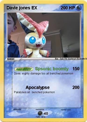 Pokemon Davie jones EX