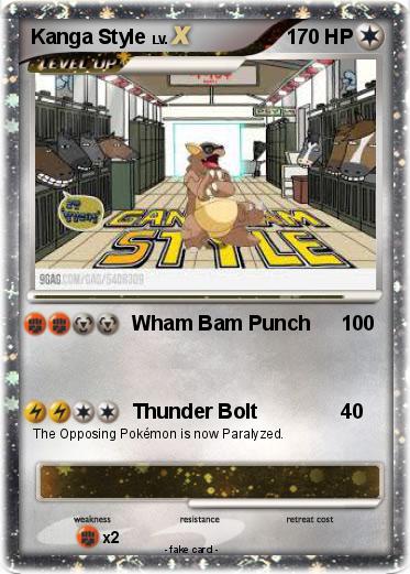 Pokemon Kanga Style