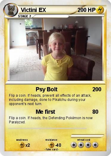 Pokemon Victini EX