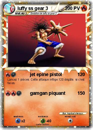 Pokemon luffy ss gear 3