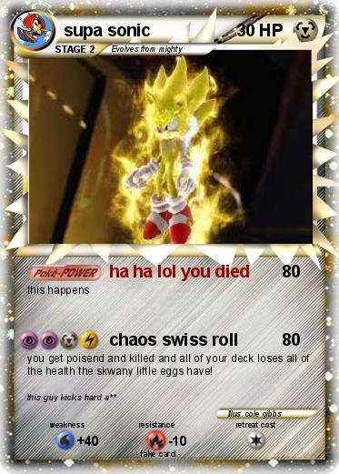 Pokemon supa sonic