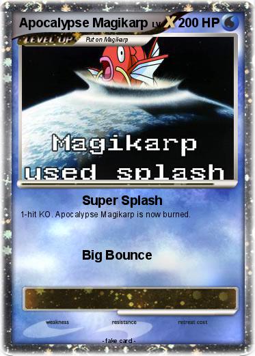 Pokemon Apocalypse Magikarp