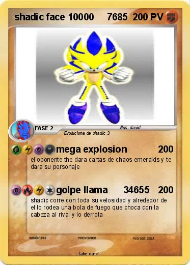 Pokemon shadic face 10000     7685