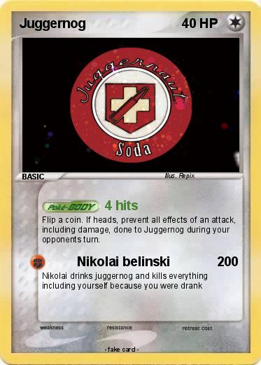 Pokemon Juggernog
