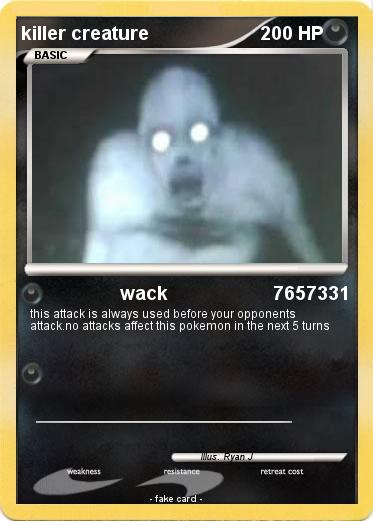 Pokemon killer creature