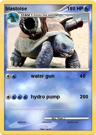 Pokemon blastoise