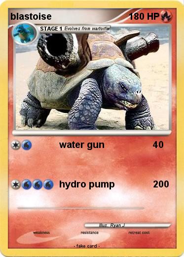 Pokemon blastoise