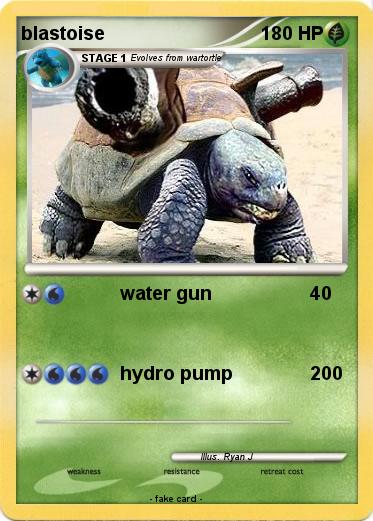 Pokemon blastoise