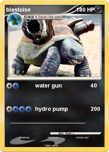 Pokemon blastoise