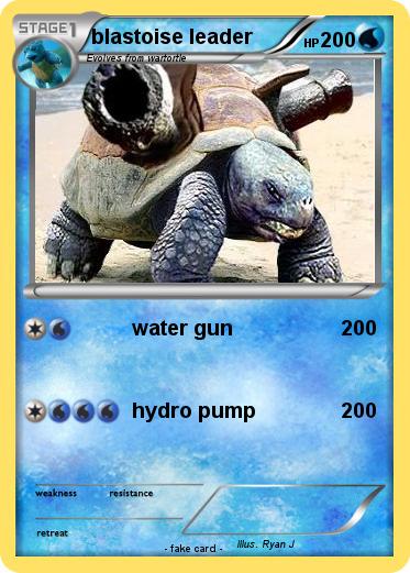 Pokemon blastoise leader