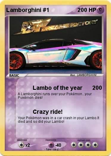 Pokemon Lamborghini #1