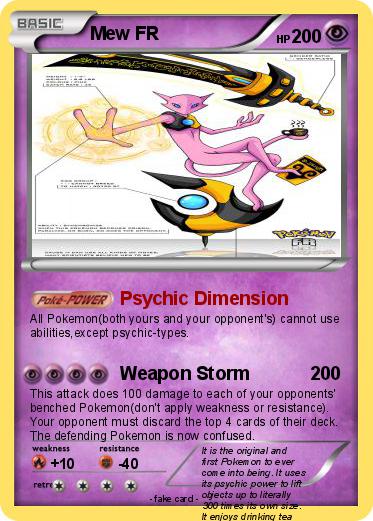 Pokemon Mew FR