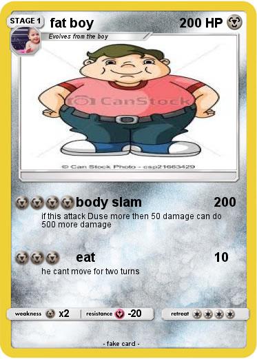 Pokemon fat boy
