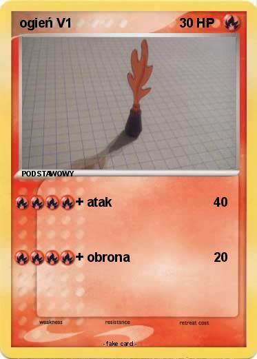 Pokemon ogień V1