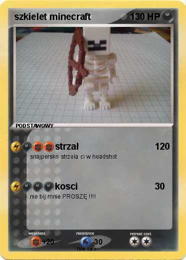 Pokemon szkielet minecraft