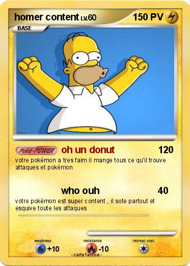 Pokemon homer content