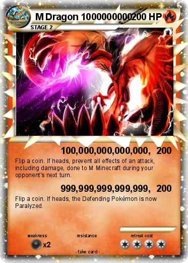 Pokemon M Dragon 1000000000