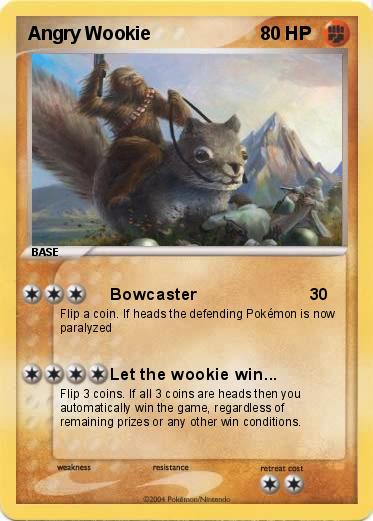 Pokemon Angry Wookie