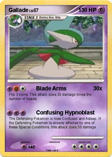 Pokemon Gallade