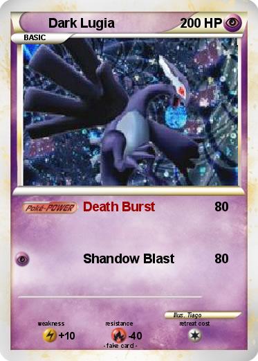 Pokemon Dark Lugia