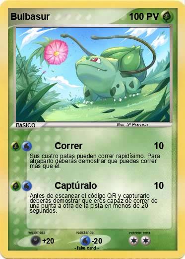 Pokemon Bulbasur