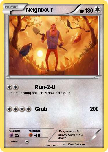 Pokemon Neighbour