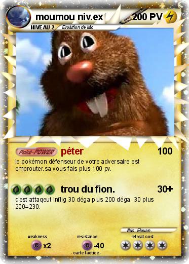 Pokemon moumou niv.ex