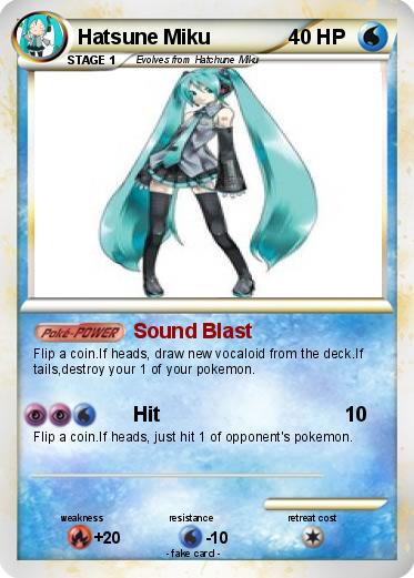 Pokemon Hatsune Miku