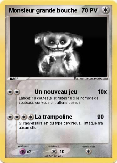 Pokemon Monsieur grande bouche