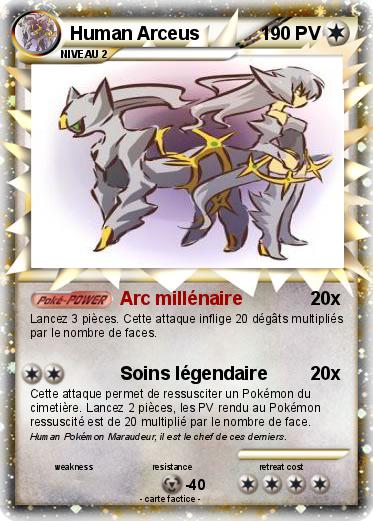 Pokemon Human Arceus