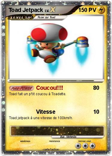 Pokemon Toad Jetpack