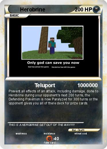 Pokemon Herobrine