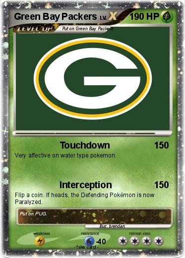 Pokemon Green Bay Packers