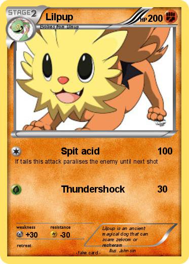 Pokemon Lilpup