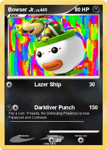Pokemon Bowser Jr.