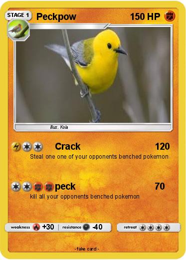 Pokemon Peckpow