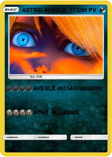 Pokemon ASTRID AVEGLE  771